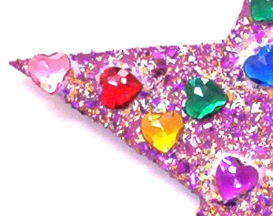 glittery wand
